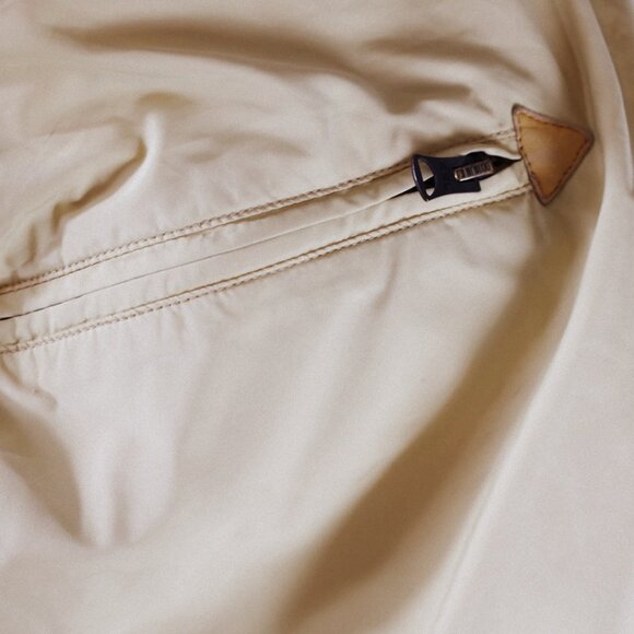 RALPH LAUREN "DOUBLE R" LEATHER-YOKE QUILTED VEST - Picture 7 of 7